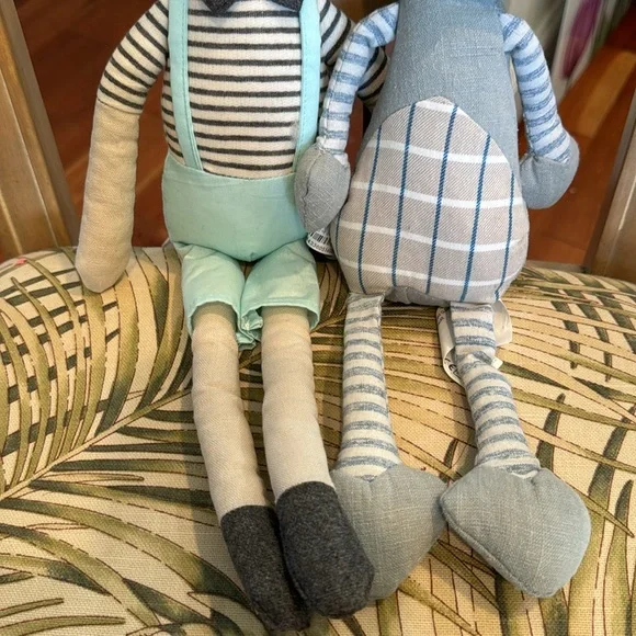 ZARA HOME BUNDLE OF 2 PLUSH STUFFED ANIMALS CAT AND BEAR - Picture 3 of 7